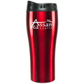 16 Oz. Stainless Steel Insulated Metallic Color Geneva Tumbler